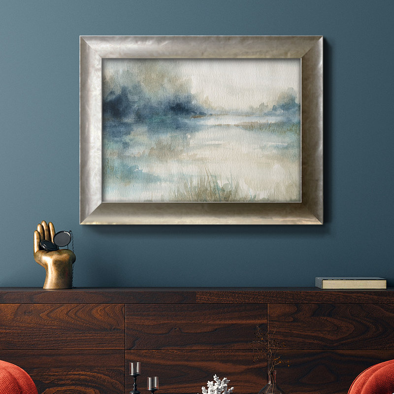 17 Stories Still Evening Waters II Framed On Canvas Print Wayfair